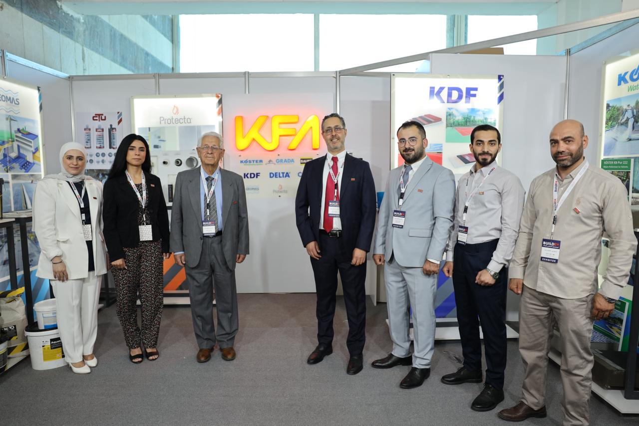 our participation in the 22nd edition of the Damascus International Exhibition – BUILDEX